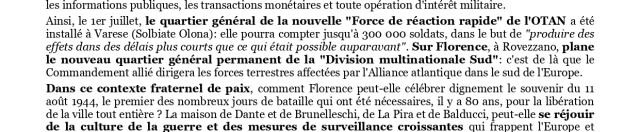 Dove ci porta questo treno, 11.8.'24, volantino, en Français