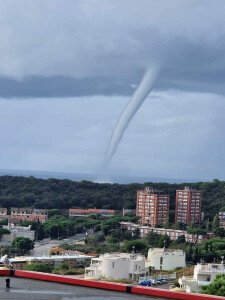 Tromba d'aria a Piombino, 21 ottobre 2023